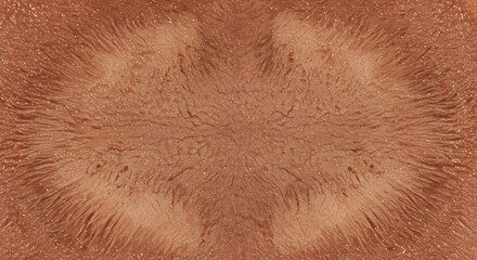 Fototapeta premium Symmetrical Organic Texture Background with Glistening Particles