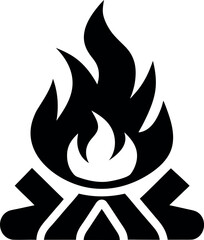 vector fire icon