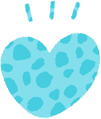 Hand-Drawn Pattern Heart Illustration