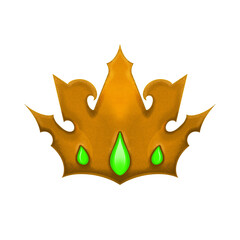 Crown Gold Illustration Cartoon