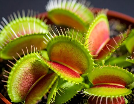 Close-up of Venus flytrap plant (1)
