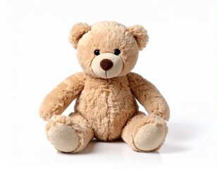 teddy bear isolated on white