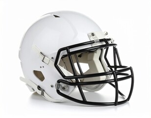 Fototapeta premium football helmet isolated on white background