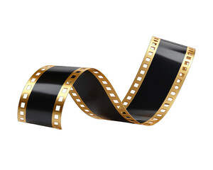 Golden film strip