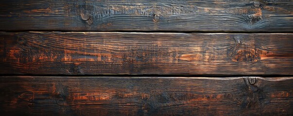 Close-up of dark walnut wood texture, showcasing the deep brown tones and intricate patterns in the wood's natural grain, Generative AI