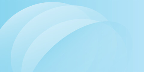 Minimalist banner background, pastel colorful, Light Blue gradations.backgroud.