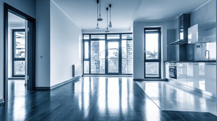 A modern living space with clean lines and natural light, embodying simplicity and contemporary design.