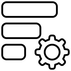 Advancement Outline Icon