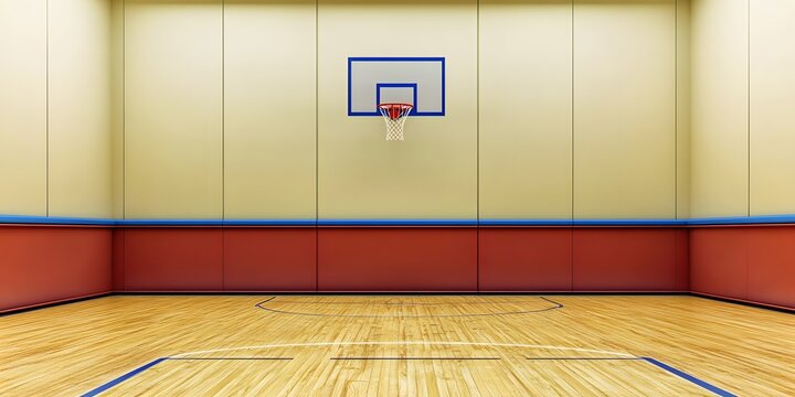 Basketball Court Side View