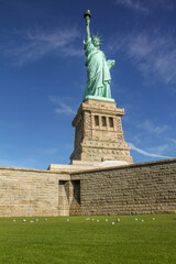 Fototapeta premium Statue of Liberty on Liberty Island, New York, USA