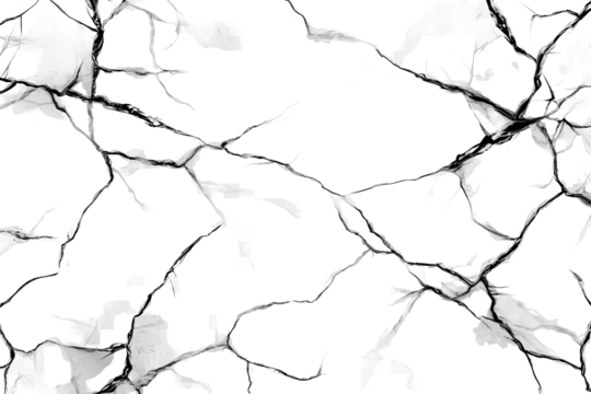 Cracked screen texture with black lines creating an abstract design suitable for backgrounds and graphics projects