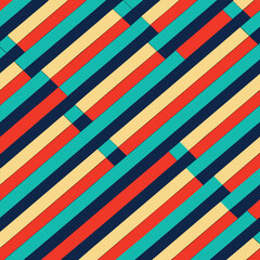Obraz premium striped seamless geometric patterns