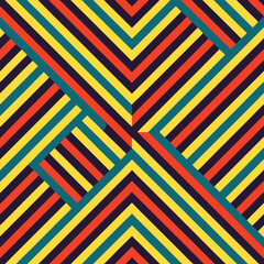 Obraz premium striped seamless geometric patterns