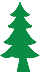 Christmas Tree icon.Pixel Perfect. For Mobile and Web. Contains such icons as Christmas Tree, Nature, Holiday, Christmas, Pine Tree, Winter.Vector illustration of pine silhouette.