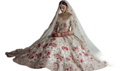 Contemporary Wedding Lehenga Design