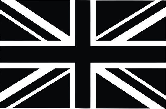 Union jack flag icon uk national symbol