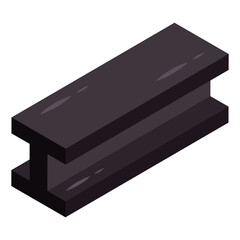A unique design icon of girder