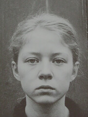 Illustrative Woman Face - Close Up
