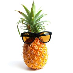 Pineapple wearing sunglasses (1)