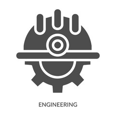 Engineering Icon Line Style. Design Vector Illustration