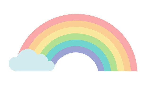 pastel rainbow mist transparent overlays