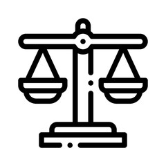 justice line icon