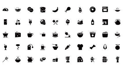 Naklejka premium set of icons for web