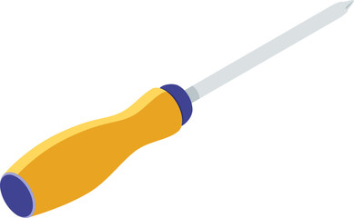 Hand Tools Isometric Icons – Pliers, Wrenches, Screwdrivers, Saw, Level, and Measuring Instruments