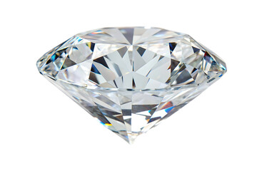 Diamond is shown in a white background