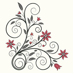 abstract floral background