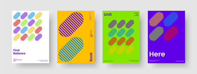 Obraz premium Abstract Report Layout. Geometric Background Design. Isolated Flyer Template. Book Cover. Brochure. Poster. Banner. Business Presentation. Notebook. Journal. Advertising. Catalog. Pamphlet