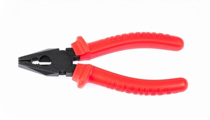 Obraz premium pliers isolated on white