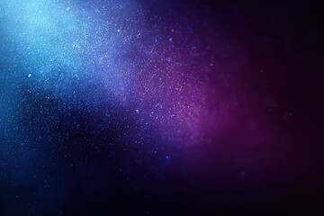 Obraz premium Abstract backdrop with vibrant blue and purple light effects, glittering particles