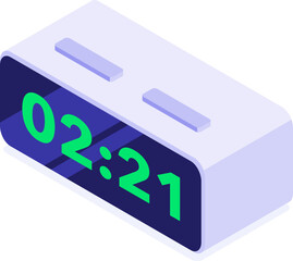 Isometric Household Appliance and Electronics Icons Set