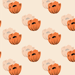 Seamless pattern based on traditional Asian elements Paisley. Traditional colorful seamless paisley pattern. Pattern for textile design or fabrics. Fashionable delicate design