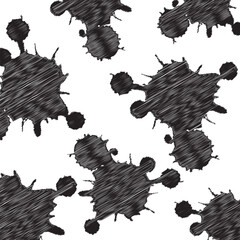 Abstract Grunge Black Background 