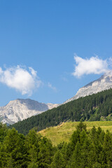 Mountains Alps, panorama. Tyrol Austria Innsbruck