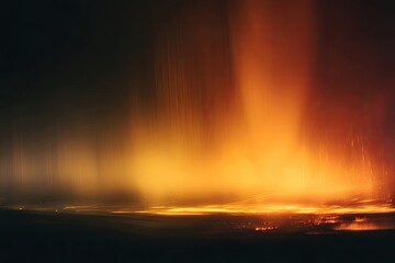 Abstract fiery streaks against a dark backdrop