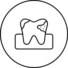 Dental Caries Icon