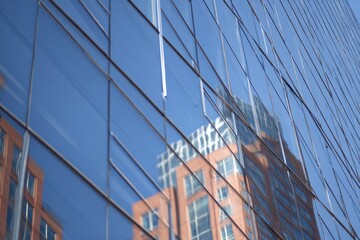 Stunning Reflection of Modern Architecture in Urban Landscape View