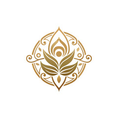 design-an-ornamental-floral-emblem-with-swirlig © jasmin