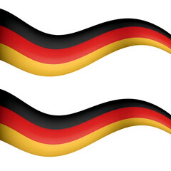 Wavy Stripes Background Creates Transparent Look