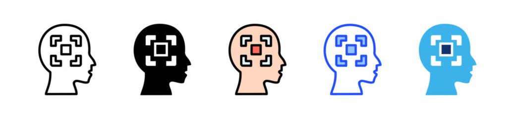 Focus Mode Icon Collection With Multiple Styles