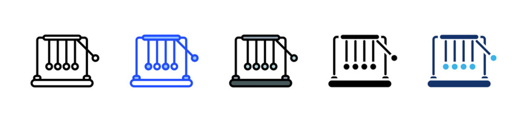 Momentum Icon Collection With Multiple Styles