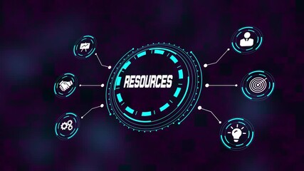 Resources coaching and mentoring for business development, professional training and organizational growth concept - Powered by Adobe