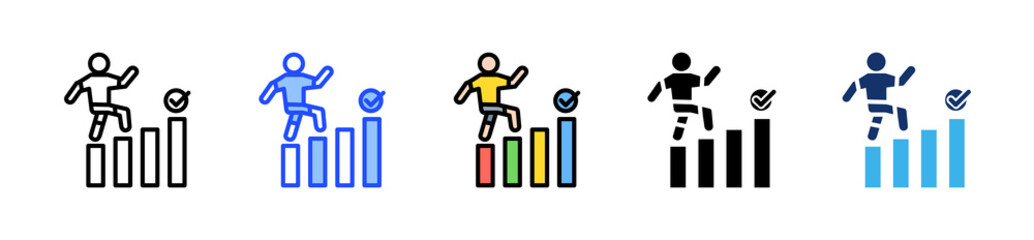 Progress Icon Collection With Multiple Styles