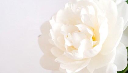Obraz premium Close-up of a pristine white flower (1)