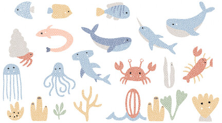 Animals living in water are fish turtle crocodile dolphin whale octopus shark and shrimp.