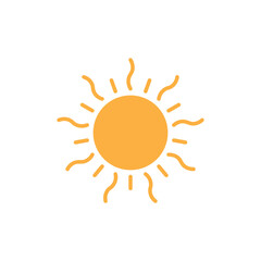 sun ilustration design