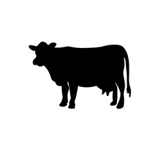 Cow silhouette